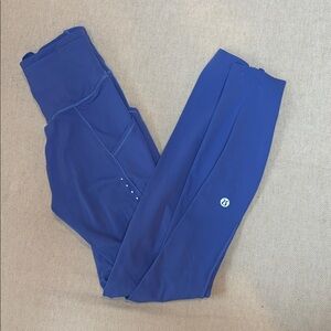 lululemon athletica Blue Leggings